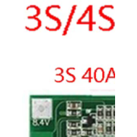 3S 4S 40A 60A Li-ion Lithium Battery Charger Protection Board 18650 BMS For Drill Motor 11.1V 12.6V/14.8V 16.8V Enhance Balance