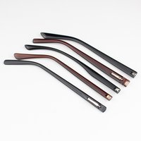 1pair PC Plastic Glasses Eyeglasses Sunglasses Temple Leg Tip Black Brown Optical Frame Eyewear Repairing Parts