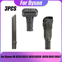 3PCS Vacuum Cleaner Accessories 33mm Outer Diameter Square Cleaning Brush For Dyson V6 DC49 DC52 DC54 DC58 DC59 DC61 DC62
