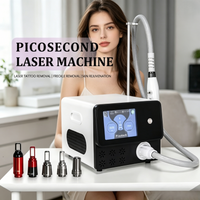 New High-Efficiency Portable Pico Lase Machine (532nm/755nm/1064nm) - Professional Beauty Device for Tattoo & Freckle Removal