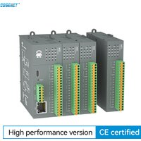 Distributed Remote IO Module Switch Analog Input/Ouput Modbus TCP RTUCDSENET M31-U Series RJ45 RS485 Guide Rail Installation