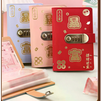 Storage Financial Savings Wallet Get Rich Cash Savings Book Collection Souvenir Book Cash Storage Bag