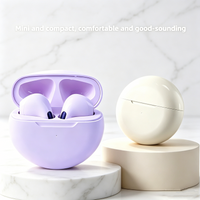 Pro6 TWS Bluetooth wireless headset Noise reduction earplug with wireless headset
