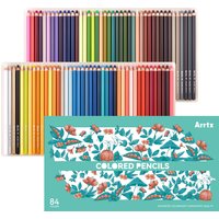 NEW Arrtx Colored Pencil Set 84 Colors Soft Core for Adult Color Drawing Blending Shading Sketching for Artists Beginners