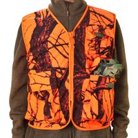 GUGULUZA M-4XL Men's Outdoor Vest Hiking Fishing Hunting Orange Multi-pockets Waistcoat Quick-dry Breathable Chaleco Tactico