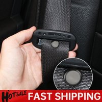5pcs Safety Seat Belt Car Stopper Spacing Limit Buckle Clip Retainer Stop Button for Outdoor Personal Car Decoration