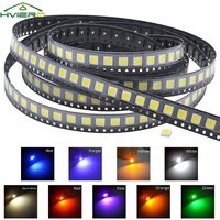 100Pcs 5050 Chip Light White Red Blue Pink RGB SMD SMT 3V 6000-6500k Led Patch Bright Lamp For DIY Ceiling Emitting Diodes Bulb