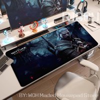 Large Gaming Keyboard Mouse Mat T The Witchers Mouse Pad Gamer Cabinet Deskmat Mausepad HD Desk Pad Extended Mats XXL Playmat