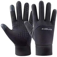 AliExpress NONE Winter Warm Gloves Touch Screen Windproof Non Slip Cold-proof Cycling Gloves Outdoor Men's Women's Running Hiking Skiing Gloves