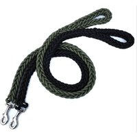 Heavy Duty Dog Leash with Spring Shock Absorber, Strong Nylon Weaving Leash Lead for Small Medium Large Dogs Training Walking