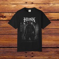 HUNK Cotton T-shirt Military Horror Graphic Tee