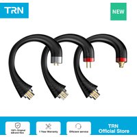 TRN BT20 PRO Cable HIFI Earphone MMCX/2Pin QDC Connector Use For TFZ TRN Kirin BAX VX PRO EMA KZ EDX BT30 BT3S PRO S2 CS2