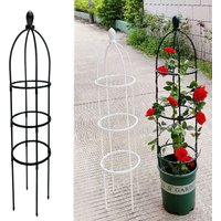 1 pc Garden Obelisk Trellis for Climbing Plants, Can help the growth of roses,ruit vines, houseplants,Easy to Install