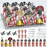 Cartoon character holiday gift mini character medieval statue Ilya Bay knight mini doll jewelry