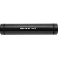 AliExpress NONE 20mm To 15mm Front Fork Barrel Shaft Thru Axle Adapter Replacement Aluminium Alloy Thru Axle Hub Adapter Lightweight