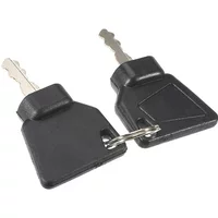 2 Pcs Ignition Start Key Switch Starter key For JCB 3CX Excavator Most JCB Machine Digger Replacement Parts