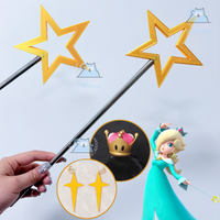 Anime Rosalina Cosplay Prop Star Wand Hand Prop Princess Rosalina Prop Bowsette Crown For Hallowmas Party Adult Women Role Play