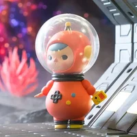 Pop Mart Pucky Space Series Blind Box - Cute Anime Figure Gift Surprise Desktop Ornament Random Model Guess Bag