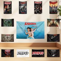 3x5ft E-Ex-o-dus Flag Professional Flag Polyester Digital Printing Flagge Banner For Decoration Garage Room Home