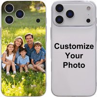 For iPhone 17 16 16e 15 14 13 12 11 Pro Max Mini SE 2020 2022 XS XR 6 7 8 Plus Air DIY Customized Photo TPU Soft Case back cover