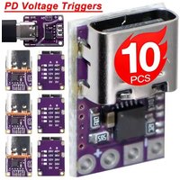 1-10 Stück PD3.0 PD3.1 QC3.0 Deceiver Schnelllade-Modul DC 5/9/12/15/20/28/36/48V Spannungs-Trigger PD zu DC Typ-C Schnittstelle