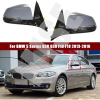 For BMW 5 Series G38 G30 F10 F18 2013-2016 Auto Side Mirror Electric Folding Heating Car Rearview Mirror Assembly Accessories