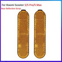 Electric Scooter Side Reflective Strap Stickers For Xiaomi 5/5 Pro/5 Max Rear Wheel Strips Safety Decoration Night Reflector
