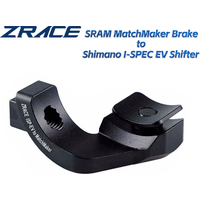 ZRACE ShiftMounts MatchMaker Brake to I-SPEC EV Shifter Adapter, for SRAM MatchMaker Shifter Mounting to Shimano I-SPEC EV Brake