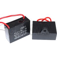 CBB61 Capacitor 450V Fan Starting Capacitor 450V Fan Capacitors 1UF/1.2UF/1.5UF/2UF/2.5UF/3UF/4UF/5UF/6UF/10UF