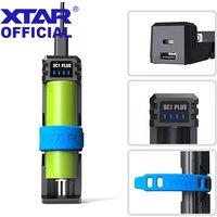 XTAR 26800 Battery Charger QC PD USB C 3A Fast Charging 21700 26650 26800 NiMH D Batteries 10W Power Bank 18650 Charger SC1 PLUS