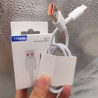 Tecno 45W 68W 100W Fast Charging 100cm 6A USB Type C Data Line Cord For Tecno Camon 40 30 Pro 5G Pova 7 Ultra 7Pro Spark 40 Pro+