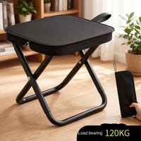 Portable Multifunctional Outdoor Folding Chair, Ultra Light Fishing Stool for Picnic Camping Travel, Fishing Accessories