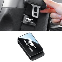 1pc Fashion For Ford Mustang Fusion Focus Fiesta Ranger EscapeMagnetic Car Seat Belt Holder Stabilizer Interior Accessories