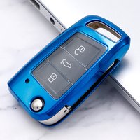 Car Key Case Cover Key Bag for Volkswagen VW Golf 7 3 4 5 6 6r Mk7 Skoda Octavia A7 Polo 9n Mk4 Passat B5 B6 B7 B8 Bora Tiguan