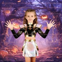 Women Girls Rumi Zoey Mira Kpop Demon Hunters Cosplay Costume for Girls Clothing Roleplay Outfits Halloween Carnival Suit