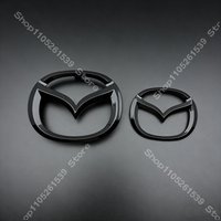 2Car Front Bonnet Grille Rear Trunk Emblem Logo Replacement Badge Rear Trunk For MAZDA6 2014-2016 2017-2019 2020-2022 Accessory