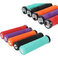AliExpress NONE ODI Rubber bicycle grips Lock-on Shockproof anti slip MTB Road Bike Handlebar Cover Purple Red Orange Green bike handle grips