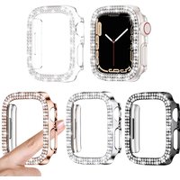 Diamant-Schutzhülle für Apple Watch Serie 8 7 41 mm 45 mm Abdeckungsschutz für iWatch 6 SE 5 4 38 mm 42 mm 40 mm 44 mm Zubehör