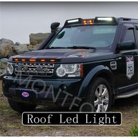 For Land Rover Discovery 4 LR4 2006-2016 Discovery 3 Roof Led Light Bar Brake light Led sandstone block with turn signal light