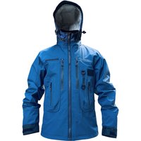3L Waterproof Breathable Rain Wading Jacket Hooded Outerwear Clothing for Fly Fishing Hunting Kayaking Hiking Boating Sailing