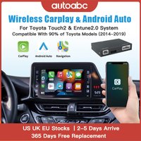 AUTOABC Carplay Android Auto for Toyota Touch2 Entune 2.0 Highlander Tundra Sienna Prius Yaris Camry CHR Module Multimedia image 4