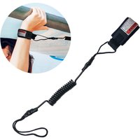 1Pc Coiled Surf Leash - Safety Hand Rope Hook for Bodyboarding Small-Medium Waves
