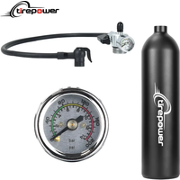 AliExpress MaiSaiOu Ctrepower Tyre Air bottle Tire Booster With Valve Gas Cylinder With Clear Pressure Gauge For Bike Vacuum Tubeless Tire MTB Road