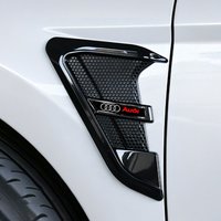 2pcs/set Car Styling Carbon Black Body Fender Side Trunk Stickers For Audi A3 A4 A5 A6 A7 Q2 Q5 Q7 Q3 TT S Line Accessories