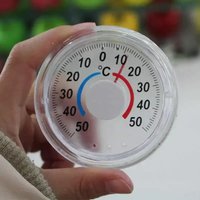 Outdoor Door Window Thermometer Pointer Type Cold And Heat Watch Hot SaleRound Plastic Door And Window Thermometer