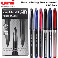Uni UBA-188 Rollerball Pens, 0.7/0.5mm Nib Fade & Water Resistant Liquid Premium Ink, Smooth Handwriting Write-Like Fountain Pen