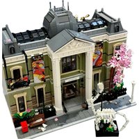 2026 New Street View Modular Building Natural History Museum Building Blocks Building Toy Set Birthday Gift