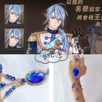 NU:Carnival Edmond Cos Bracelet Ear Clip Ear Pin Cosplay Earrings Headdress Brooch Costume Anime Prop Jewelry Accessories