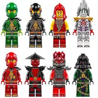New rare ninja building blocks Phantom villain ninja role humanoid doll mini character toy wedding birthday gift funny party