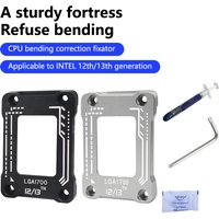 Desktop Computer Motherboard CPU Bracket LGA1700 Anti-pressure Bending Base Correcting Frame 12th 13th Processor Cover